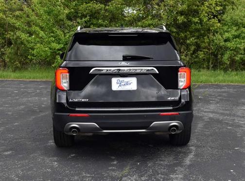 AGATE BLACK METALLIC 2021 Ford Explorer LIMITED