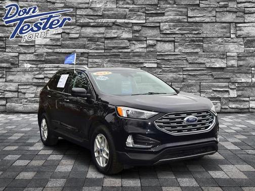 AGATE BLACK METALLIC 2022 Ford Edge SEL