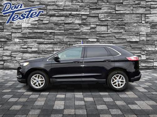 AGATE BLACK METALLIC 2022 Ford Edge SEL