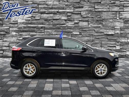 AGATE BLACK METALLIC 2022 Ford Edge SEL