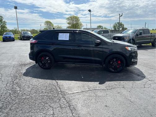 AGATE BLACK METALLIC 2020 Ford Edge ST