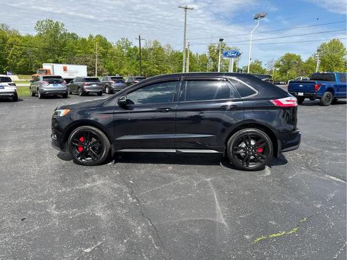 AGATE BLACK METALLIC 2020 Ford Edge ST