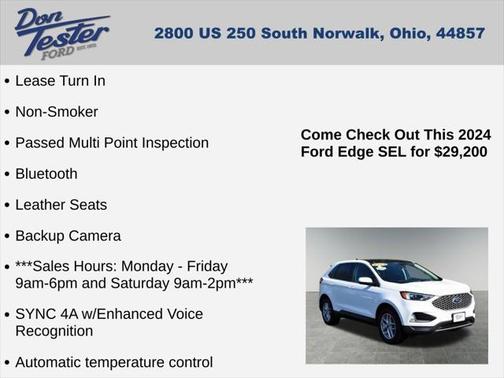 2024 Ford Edge SEL
