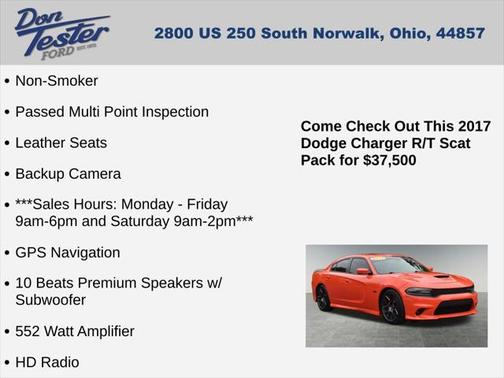 2017 Dodge Charger R/T Scat Pack