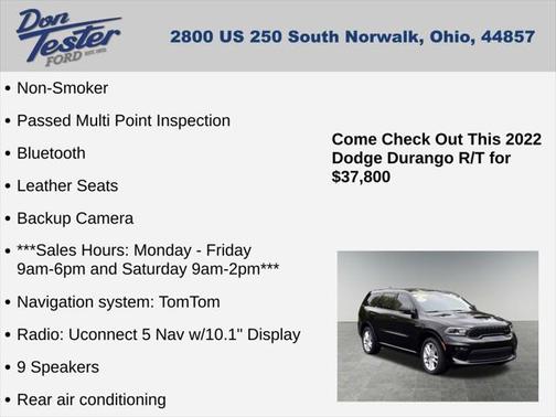 2022 Dodge Durango R/T AWD