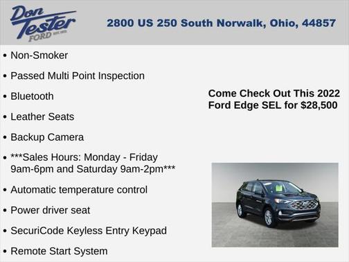 2022 Ford Edge SEL