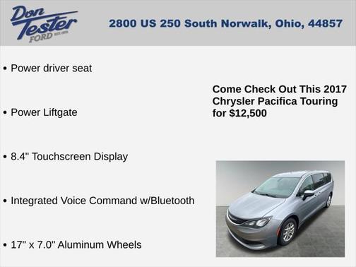 2017 Chrysler Pacifica Touring