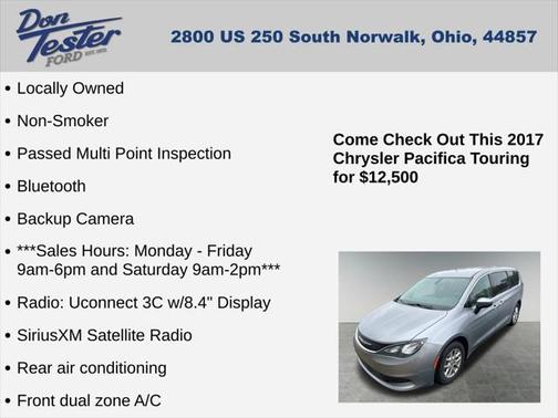 2017 Chrysler Pacifica Touring