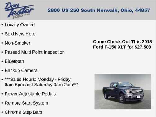 2018 Ford F-150 XLT