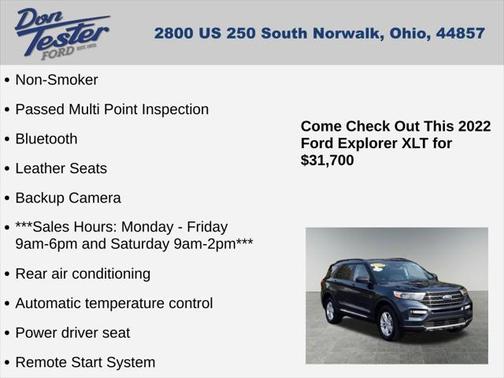 2022 Ford Explorer XLT