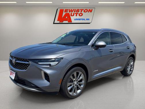 Satin Steel Metallic 2021 Buick Envision AWD Avenir