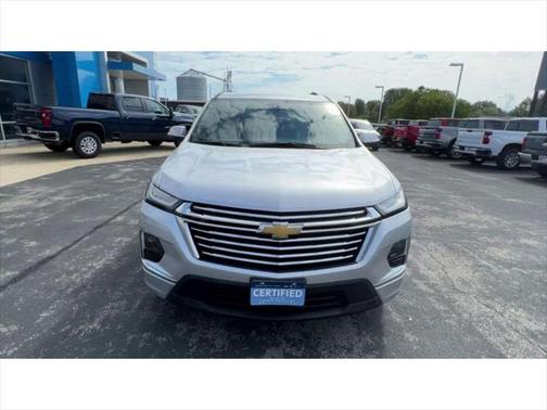 Silver Ice Metallic 2022 Chevrolet Traverse Premier