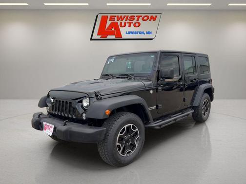 Black Clearcoat 2018 Jeep Wrangler JK Unlimited Sport