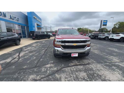 Cajun Red Tintcoat 2018 Chevrolet Silverado 1500 1LT