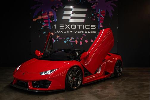Rosso Mars Metallic 2018 Lamborghini Huracan LP580-2S