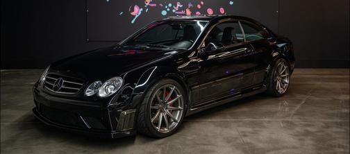 Black 2008 Mercedes-Benz CLK-Class CLK63 AMG Black Series