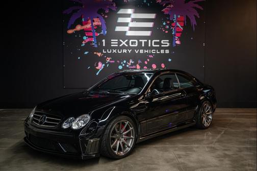 Black 2008 Mercedes-Benz CLK-Class CLK63 AMG Black Series