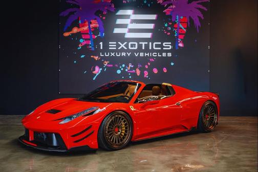 2012 Ferrari 458 Spider Base