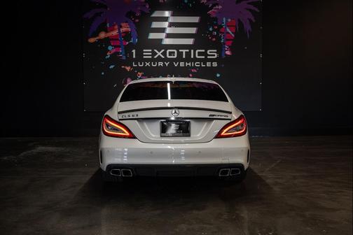 designo Diamond White Metallic 2016 Mercedes-Benz AMG CLS AMG CLS 63 S-Model 4MATIC