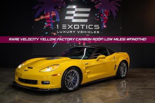 Velocity Yellow Tintcoat 2011 Chevrolet Corvette ZR-1