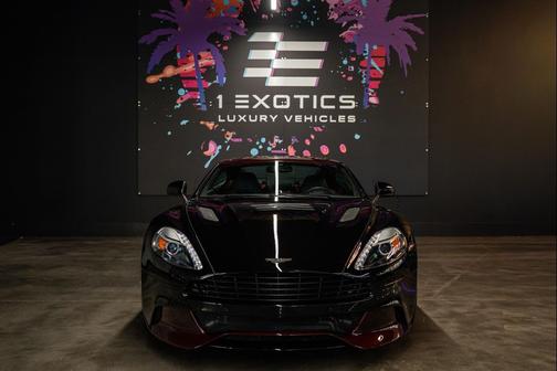 Storm Black 2015 Aston Martin Vanquish 1 of 1 Quail Edition! Factory Red Carbon! Made by Beverly Hills x Seoul!