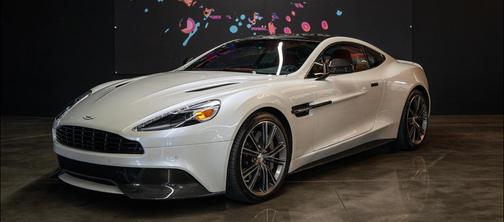 Morning Frost White 2014 Aston Martin Vanquish Carbon Edition! Rare Pearl over Red! Loaded! Huge MSRP!
