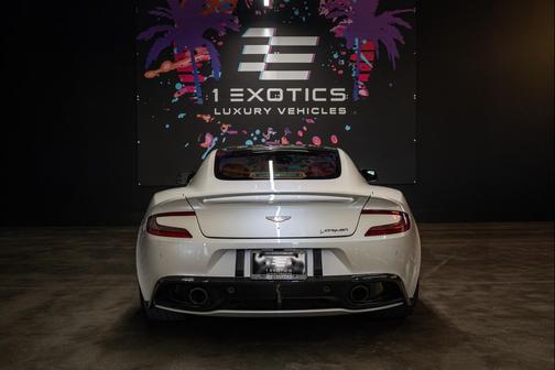 Morning Frost White 2014 Aston Martin Vanquish Carbon Edition! Rare Pearl over Red! Loaded! Huge MSRP!