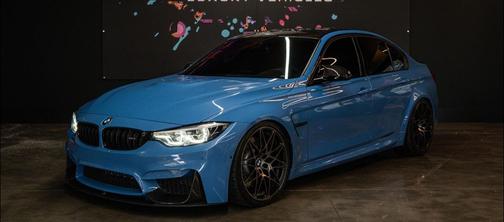 Yas Marina Blue Metallic 2018 BMW M3 Base
