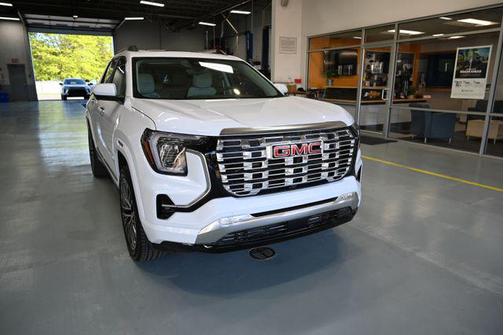 Glacier White Tricoat 2026 GMC Terrain Denali