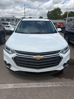 Summit White 2021 Chevrolet Traverse LT Leather