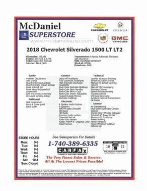 2018 Chevrolet Silverado 1500 2LT