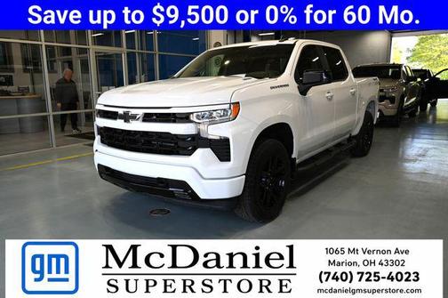 Summit White 2026 Chevrolet Silverado 1500 RST