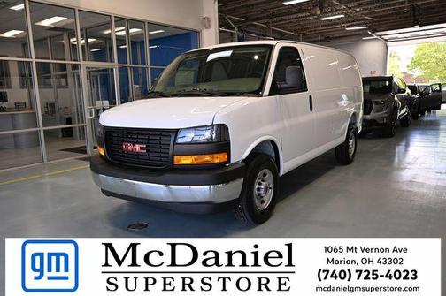 Summit White 2026 GMC Savana 3500 3500 Regular Wheelbase, Work Van, RWD