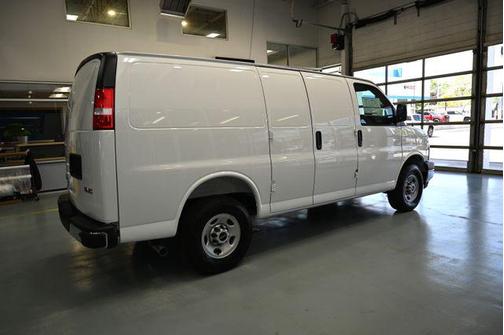 Summit White 2026 GMC Savana 3500 3500 Regular Wheelbase, Work Van, RWD