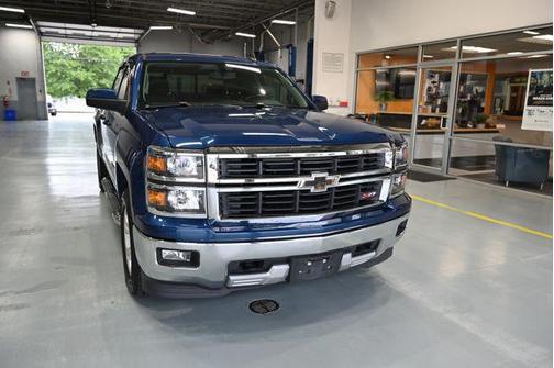 Deep Ocean Blue Metallic 2015 Chevrolet Silverado 1500 2LT