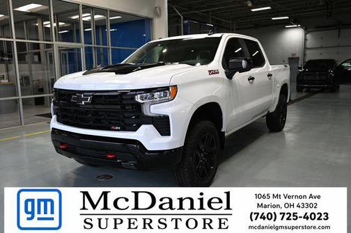 Summit White 2026 Chevrolet Silverado 1500 LT Trail Boss