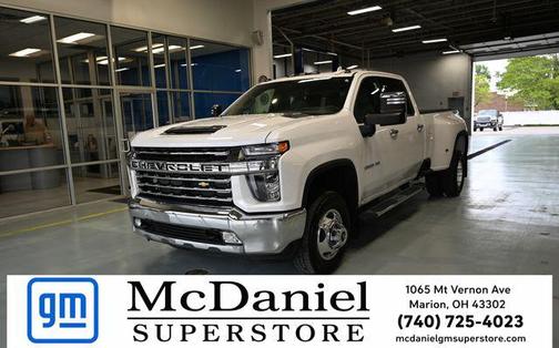 Iridescent Pearl Tricoat 2021 Chevrolet Silverado 3500 LTZ