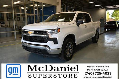 Summit White 2026 Chevrolet Silverado 1500 LT