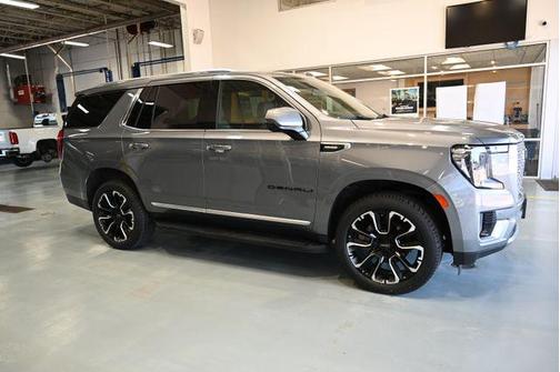 Satin Steel Metallic 2022 GMC Yukon Denali