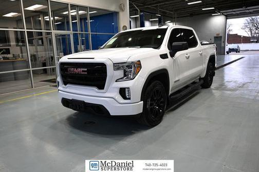 Summit White 2021 GMC Sierra 1500 Elevation