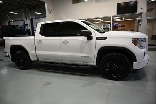 Summit White 2021 GMC Sierra 1500 Elevation