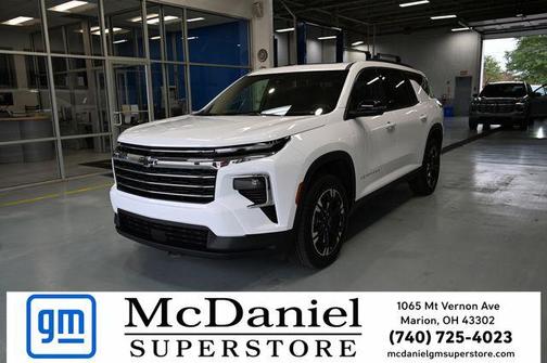 Summit White 2027 Chevrolet Traverse LT