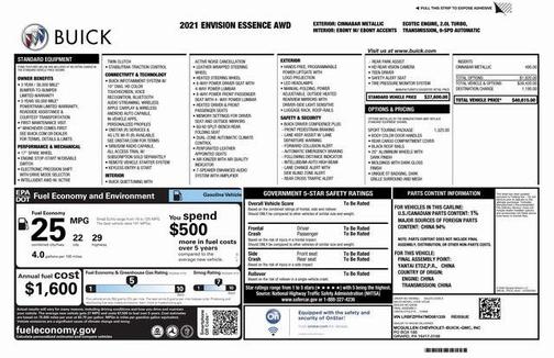 2021 Buick Envision AWD Essence