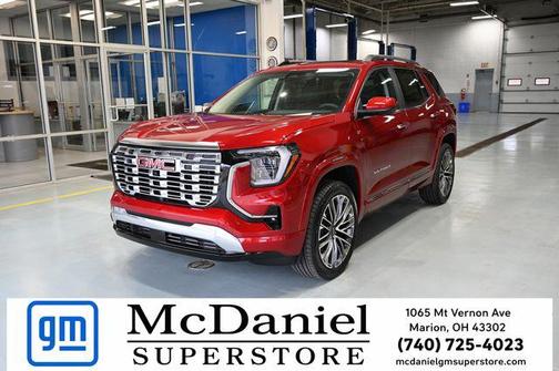 Volcanic Red Tintcoat 2026 GMC Terrain Denali