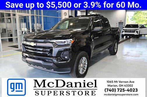 Black 2026 Chevrolet Colorado LT