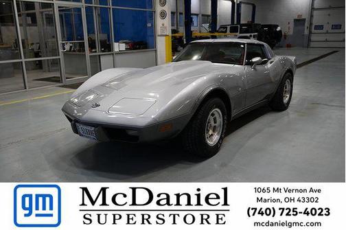 SILVER 1978 Chevrolet Corvette 25TH ANNIVERSARY