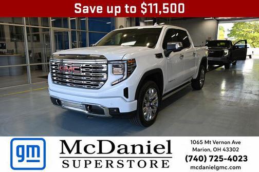 Glacier White Tricoat 2026 GMC Sierra 1500 Denali