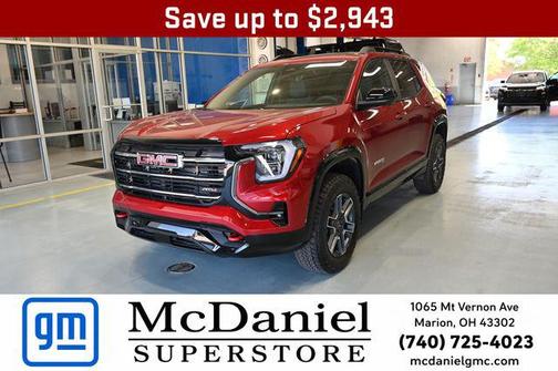 Volcanic Red Tintcoat 2026 GMC Terrain AWD AT4