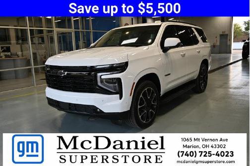 Summit White 2026 Chevrolet Tahoe 4WD RST