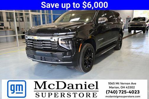 Black 2026 Chevrolet Suburban Premier